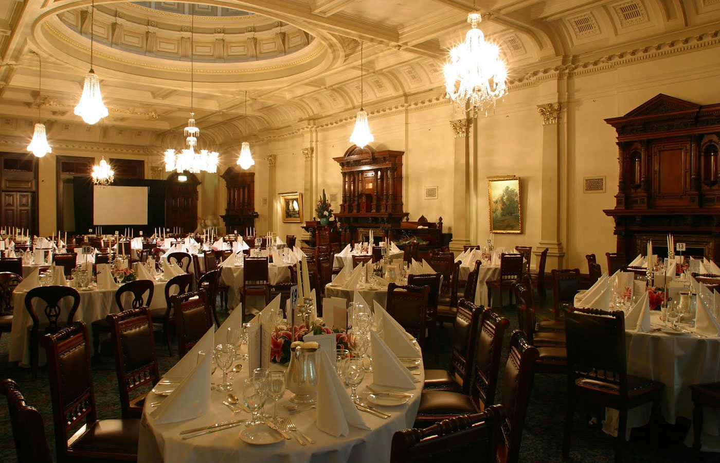 VIP gala dinner room